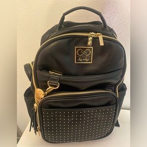 Itzy Ritzy Chelsea Boss diaper bag + paci pod!